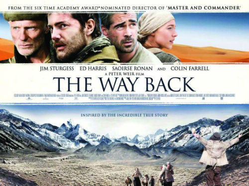Billede fra Netflix filmen The Way Back